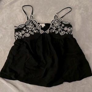 Love on a Hanger black tank top